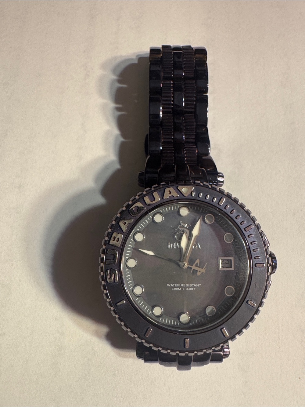 Invicta Subaqua Woman’s Purple Stainless Steel Watch